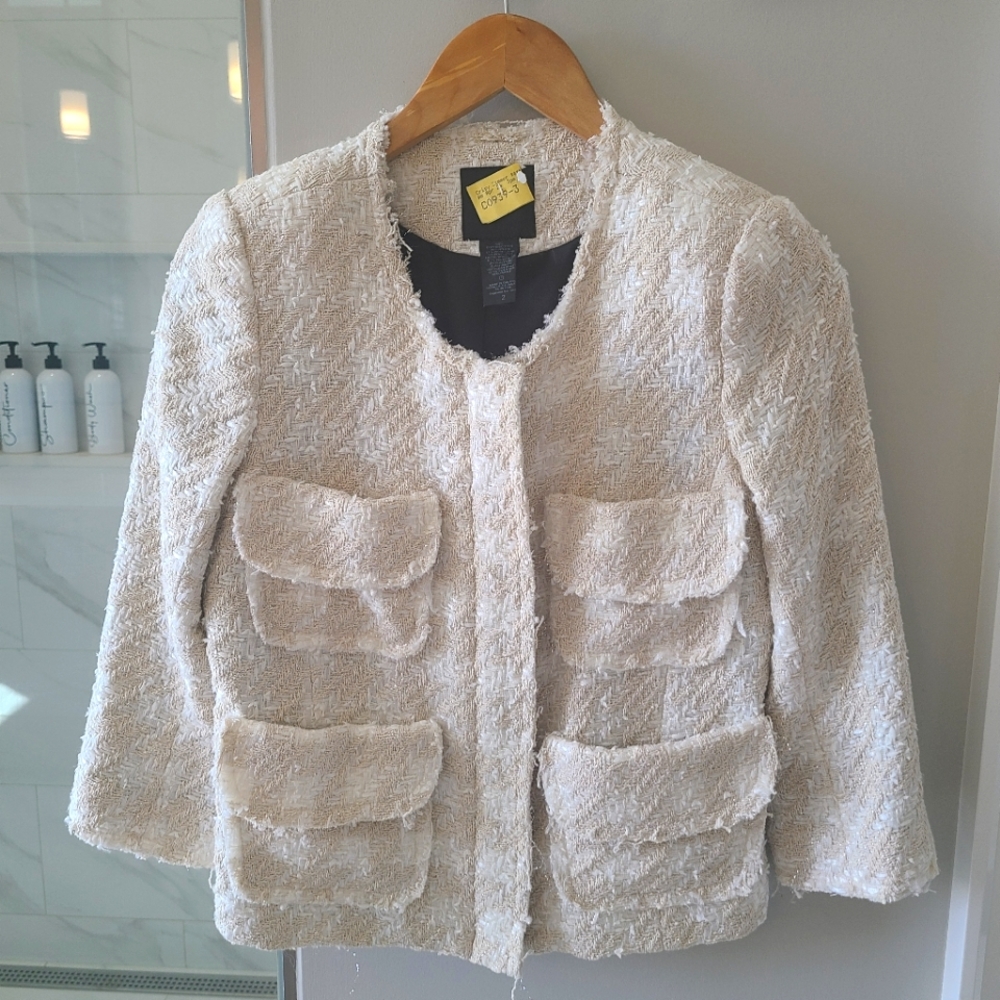 Smythe Size 2 Cropped Blazer